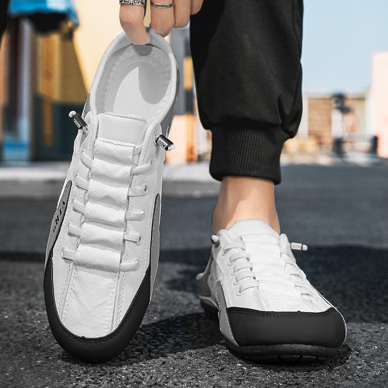 Fashion Fashion  men 2024 New Style lat-soled Wild Flat-bottomed Summer Thin Section Baotou Half Slippers