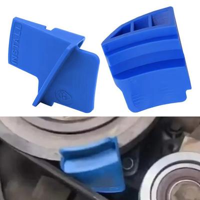 2Pcs/Set Blue Belt Disassembly Tool,Stretching Auxiliary Belt Disassembly and Tallation Tool,Elastic Belt Tallation Tool
