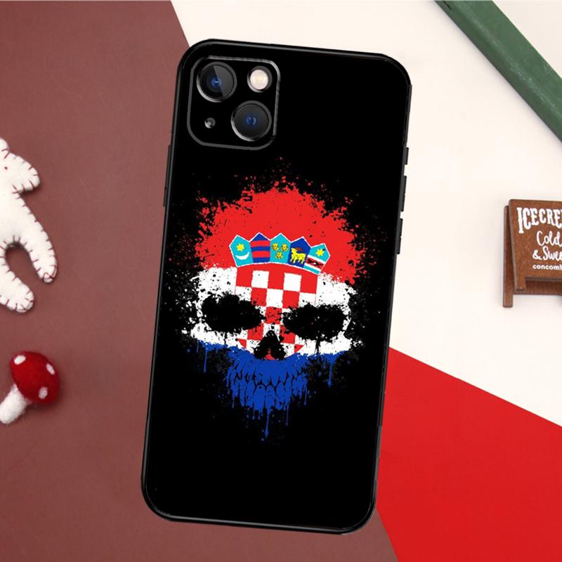 

Croatia Coat Of Arms Flag Case For iPhone 15 Pro Max 14 13 12 11 16 17 Pro Max mini 15 16 Plus 16e 17 Air Back Cover iPhone 16 Plus