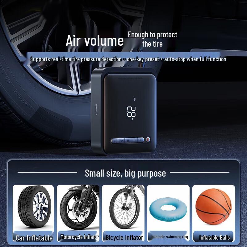 Baseus Multifunctional Car Jump Starter & Air Compressor