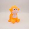 Quiekender Affen-Quetschspielzeug mit realistischem Geräusch Weiches TPR Fidget zur Stressbewältigung Niedliches tierförmiges Dekompressions-Gadget für Kinder Erwachsene