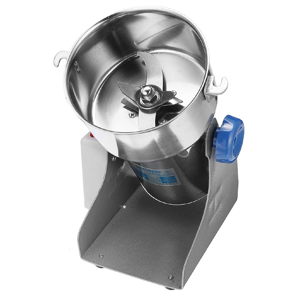 Electric Herb Grain Grinder Cereal Mill Flour Coffee Wheat Cereal Grinding Pulverizer Food Machine Grinder Tool 550W