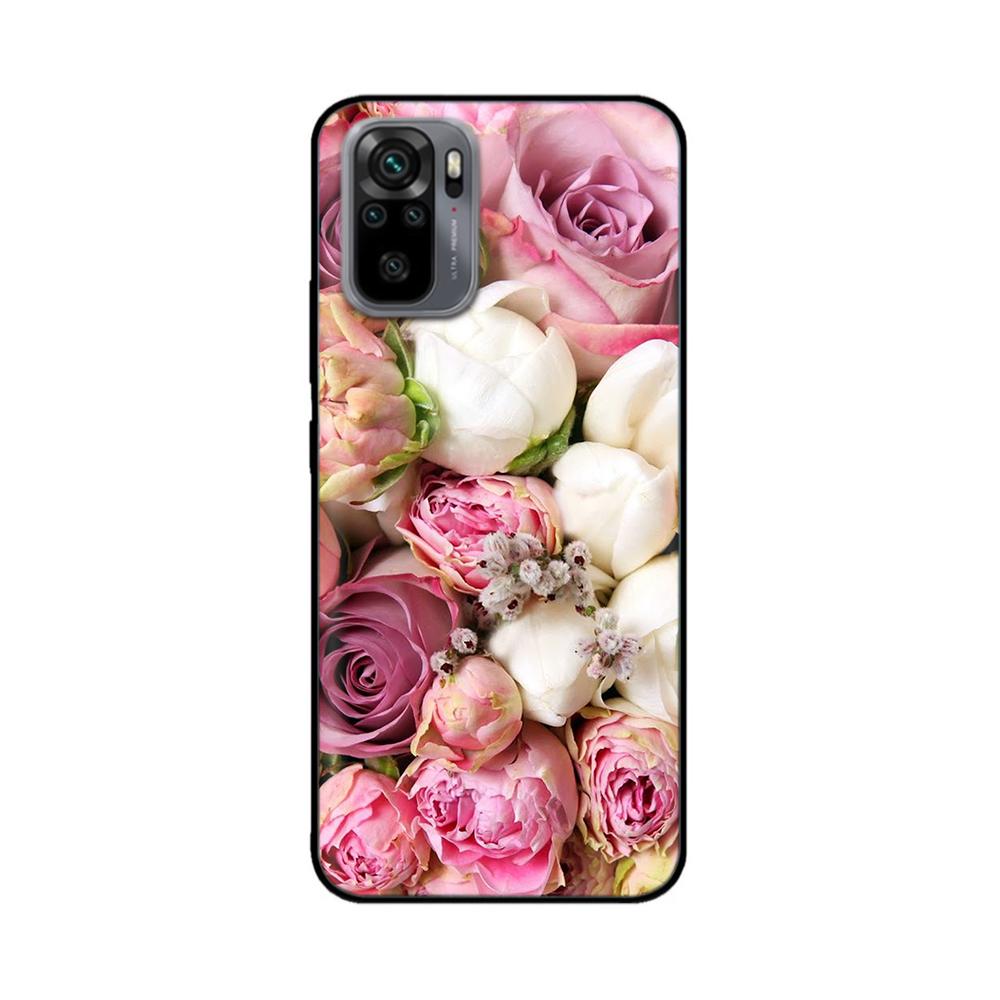 Custodia per Xiaomi Redmi Note 10 Custodia Note 10S Silicone Morbido TPU Fundas Cover per Redmi Note 10 Pro Versione Globale Paraurti per Telefono