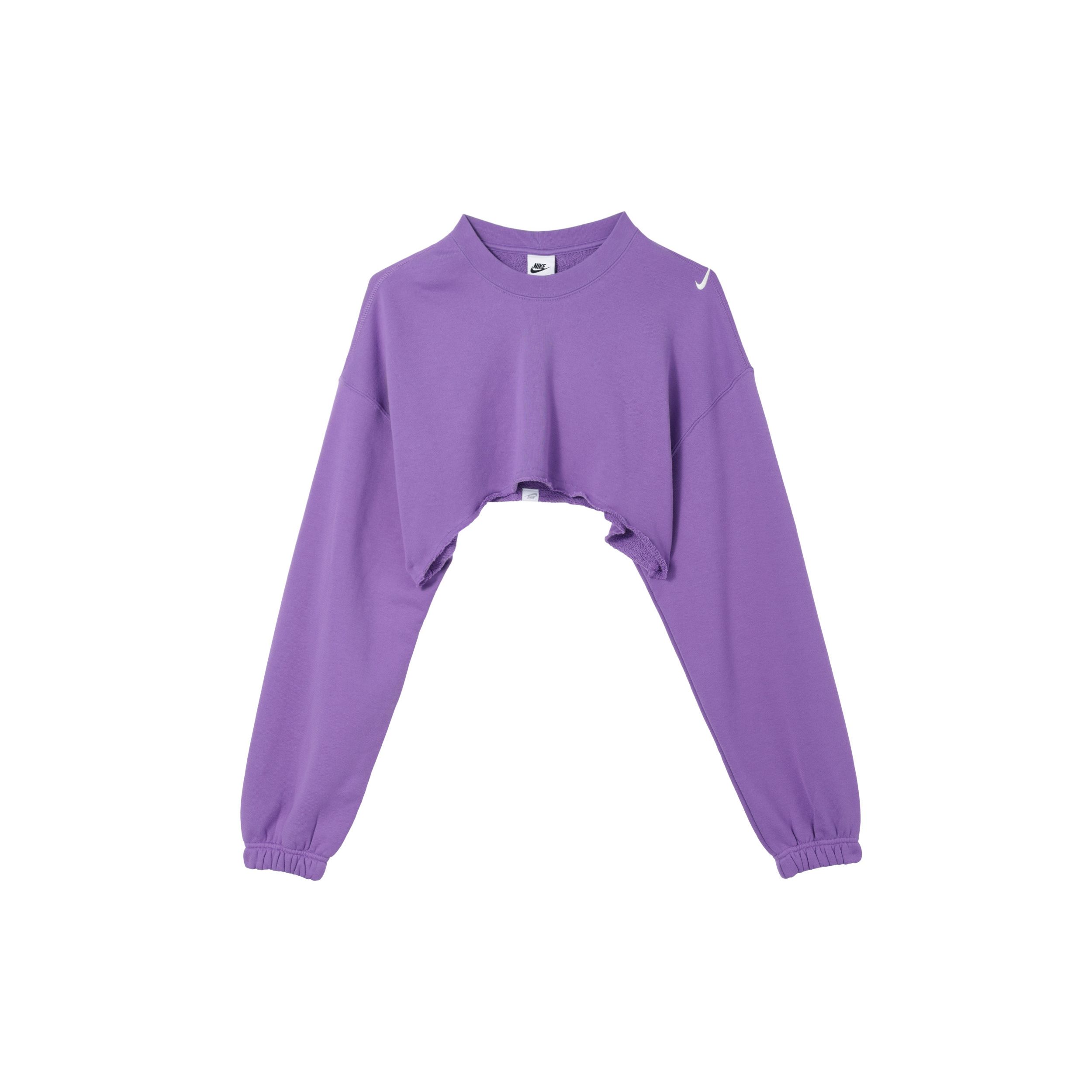 

Женский укороченный свитшот Nike Sportswear Oversized, легкий, с длинным рукавом, топ, цвет Малиновый Черный FV7510-521 XL