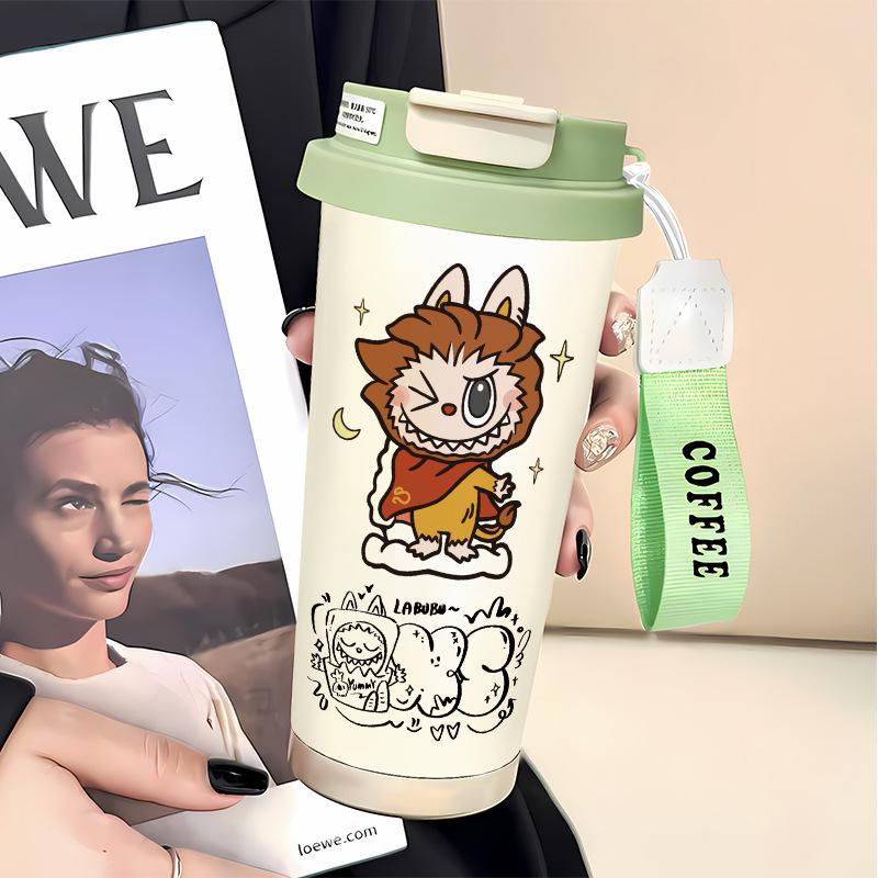 Collection Straw Water Cup Large Capacity 316 Stainless Steel Advanced Double Drink Insulation Car Coffee Cup