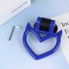 1Pc Tow Rope Horn Shape Ring Car Tow Decoration Belt Train Bus Handle Hand Strap Drift Charm Strap Tow Hook Car Styling