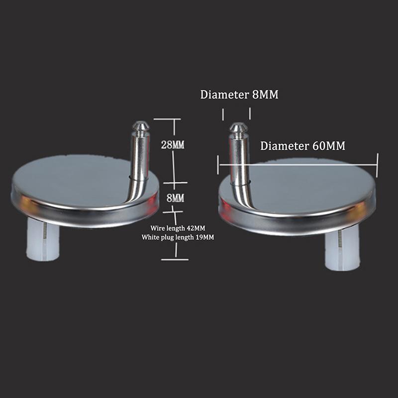 Balamale universale pentru scaune de toaletă, fixare superioară, Home Hardware, balamale pentru scaune de toaletă, eliberare ușoară, fixare rapidă, accesorii de schimb