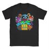 T-shirt Unisex Unisex Runner Geometry Dash Gioco Divertente 100% Cotone Magliette Manica Corta Geometric Dash T-shirt Girocollo Abbigliamento Estate