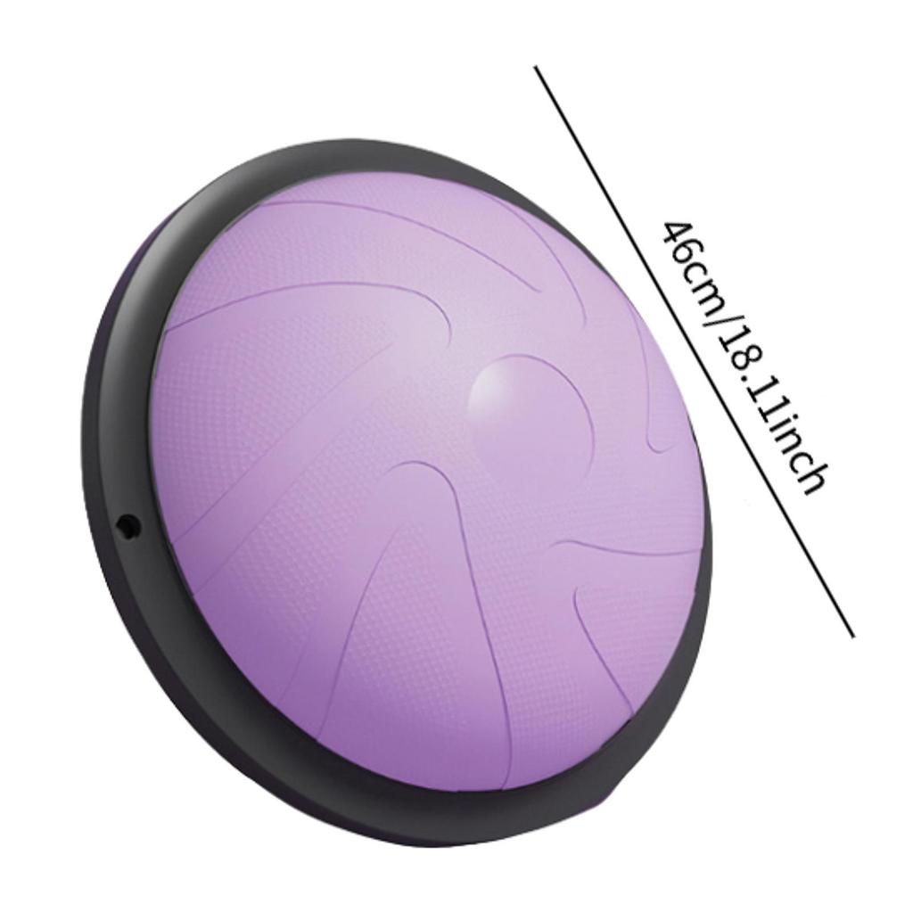 Balance Ball Trainer Non Slip Base Hemisphere with Resistance Bands and Pump Half Exercise
