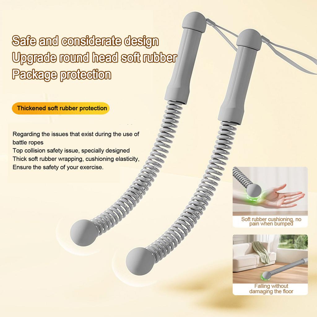 Seillose Seile für Heim-Fitnessstudio-Kabelloses Trainingsseil-Fitnessgerät für Männer und Frauen, Gewichtete Trainingsseile, Vielseitiges Trainingsgerät