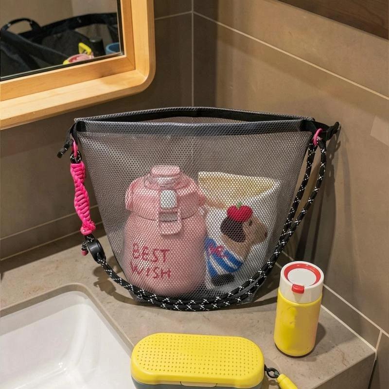1Pcs Large Capacity Beach Gym Travel Tote Bag Waterproof Swim Bag With Dry Wet Separation Portable Toiletry Makeup Organizer