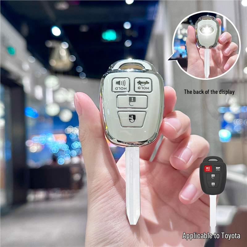 Toyota Key Cover for Corolla, RAV4, Camry, Vios, Highlander, Asia Dragon, Velanda