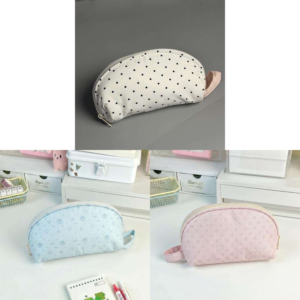 Style Large Capacity Pencil Case For Students With Fabric Material And Simple Design