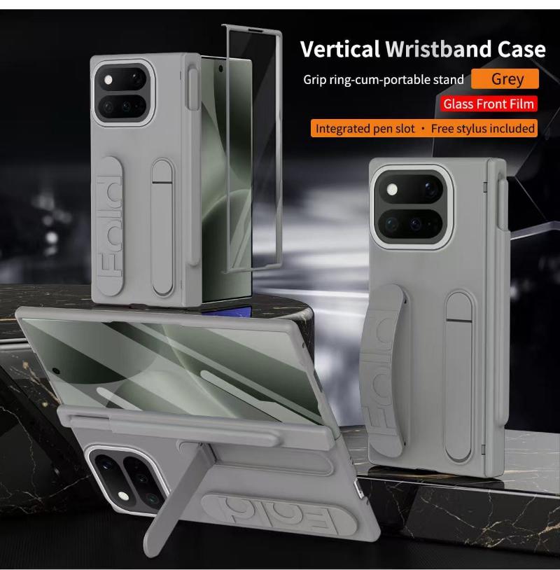 S Pen Hinge Protection For Google Pixel 11 Pro Fold 10 Pro Fold 9 Pro Fold Case Screen Protector & Wristband Invisible Bracket