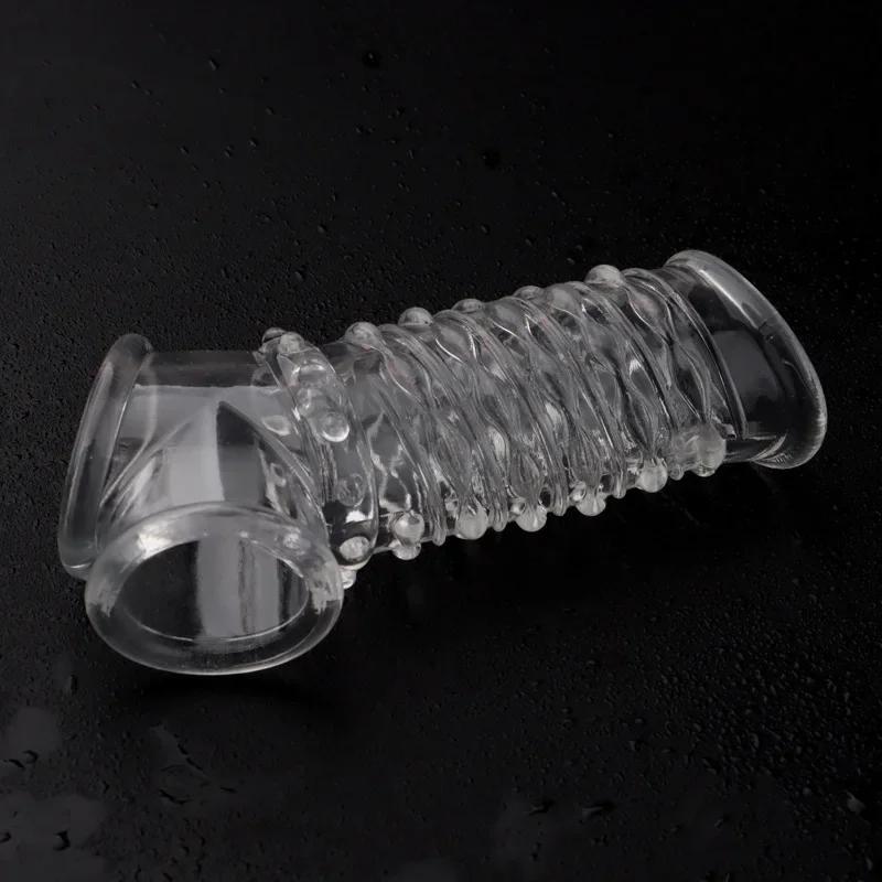 Male Masturbator Pussy Vaginal For Men Glans Sucking Penis Pump Exerciser Sex Toys Erotic Penis Delay Ejaculation Cock Ring