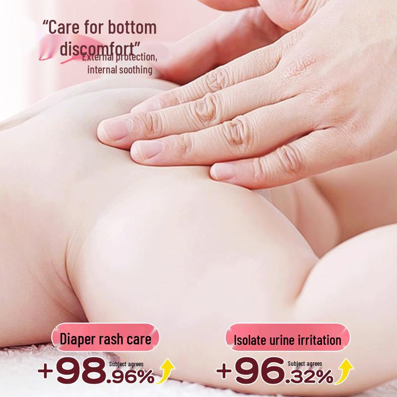 Crema para la Dermatitis del Pañal Bisu Tang para Niños - Refrescante, No Grasa, Fórmula a Base de Plantas para Calmar el Enrojecimiento y la Picazón, Reparando la Barrera Cutánea.