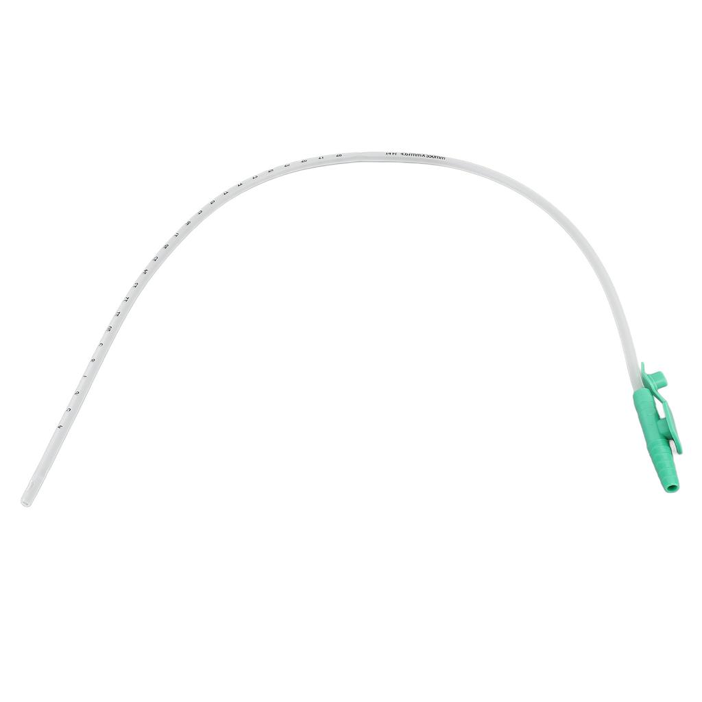 5pcs Sputum Suction Machine Catheter with Gloves Clear Scale Disposable Suction Tubes for Electric