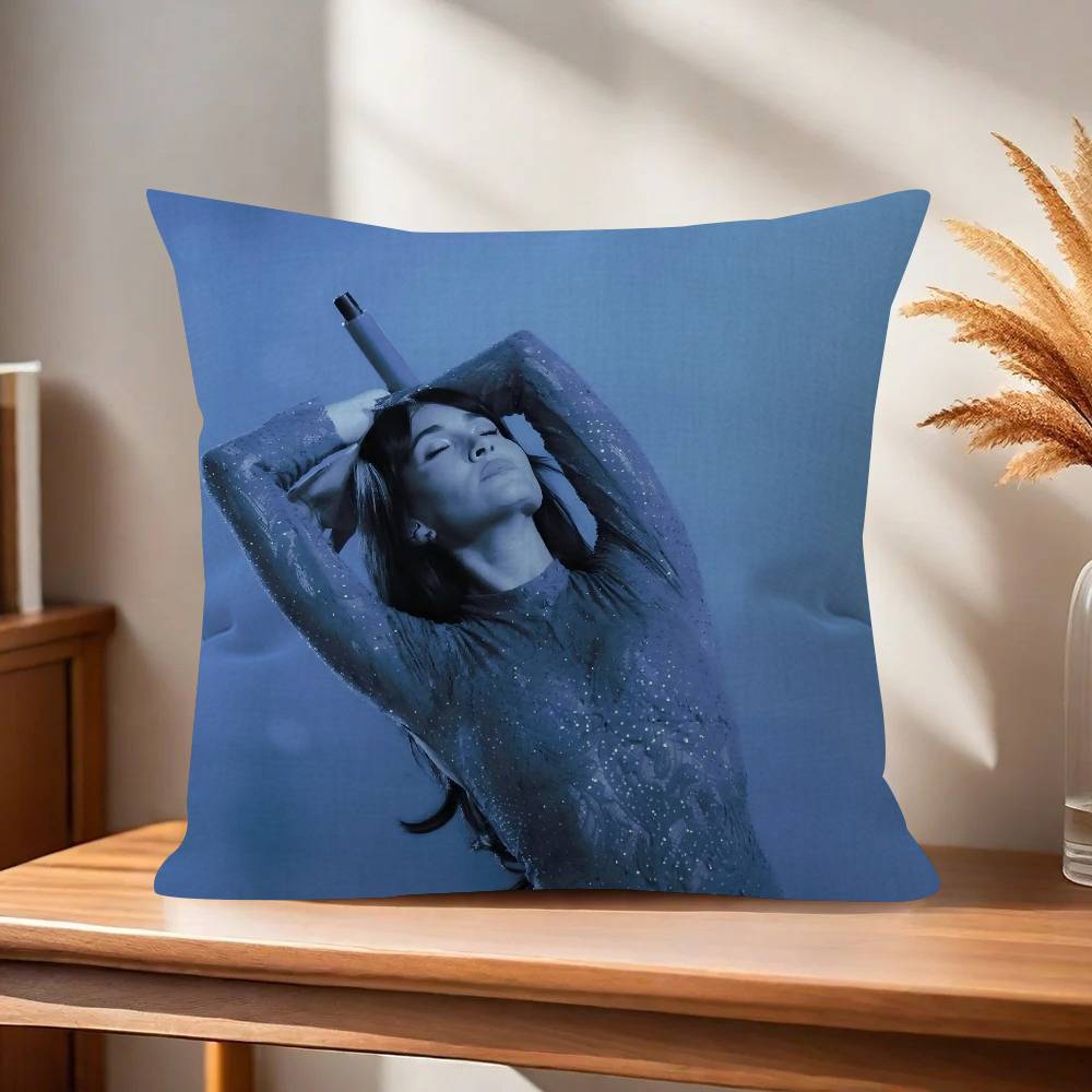 

Pillowcase toon Gift Cushion Cover Bedroom Home Sofa Chair Seat Decor pillow case Singer Aitana Cuarto azul album 30x30cm
