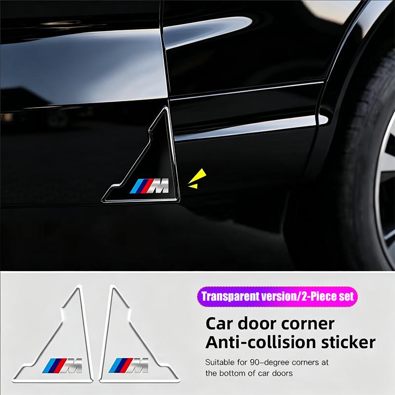 CTCE1 Car Door Corner Covers Stickers Anti Scratch Protection Decals For BMW E46 E90 E60 F20 X1 F10 F30 X3 E70 E39 E36 E87 X7 E92 G30
