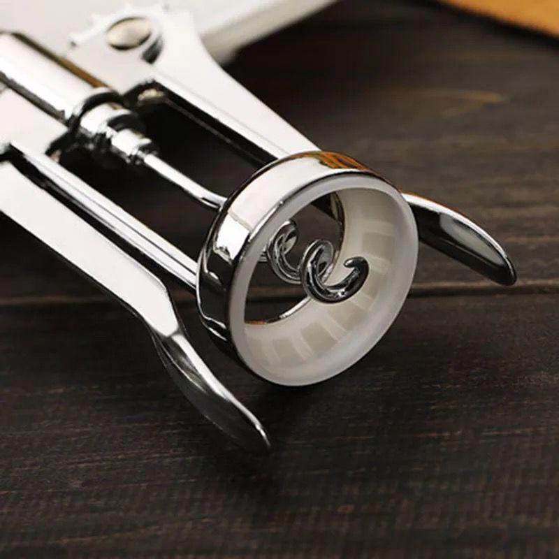 Wine Opener - Multifunctional Corkscrew with Ergonomic Handle for Effortless Wine & Beer Bottle Opening, Durable Rust-Resistant Design