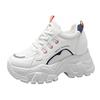 Fashion Thick Soled Women's Sports Shoes 2024 New Mesh Soft Sole Increased Height Inside Versatile Casual Sports Shoes