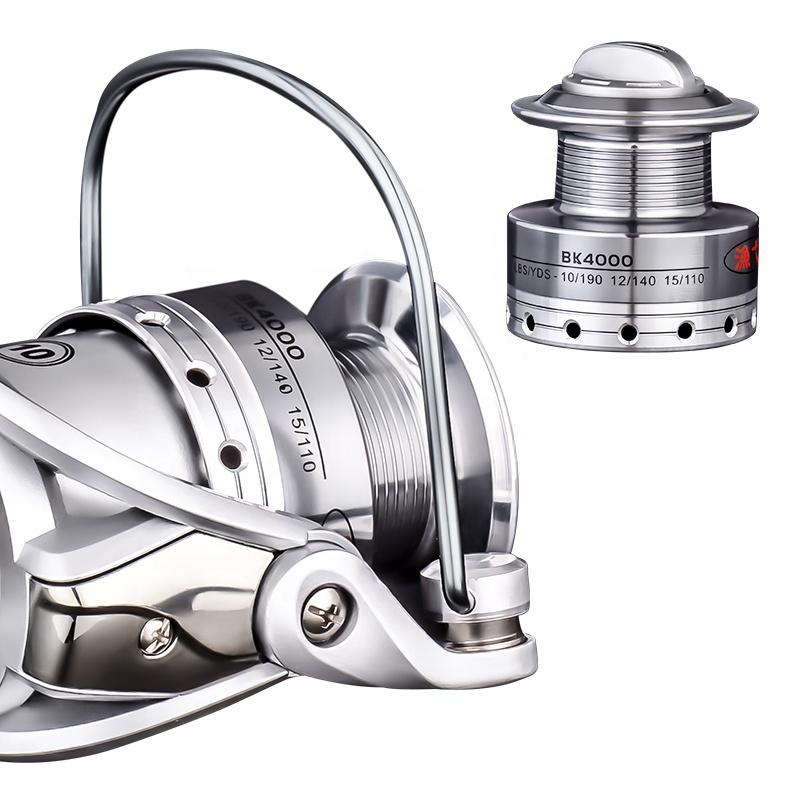 10BB 5.2:1 Gear Ratio Jigging Carp Fishing Metal Spool Spinning Reel