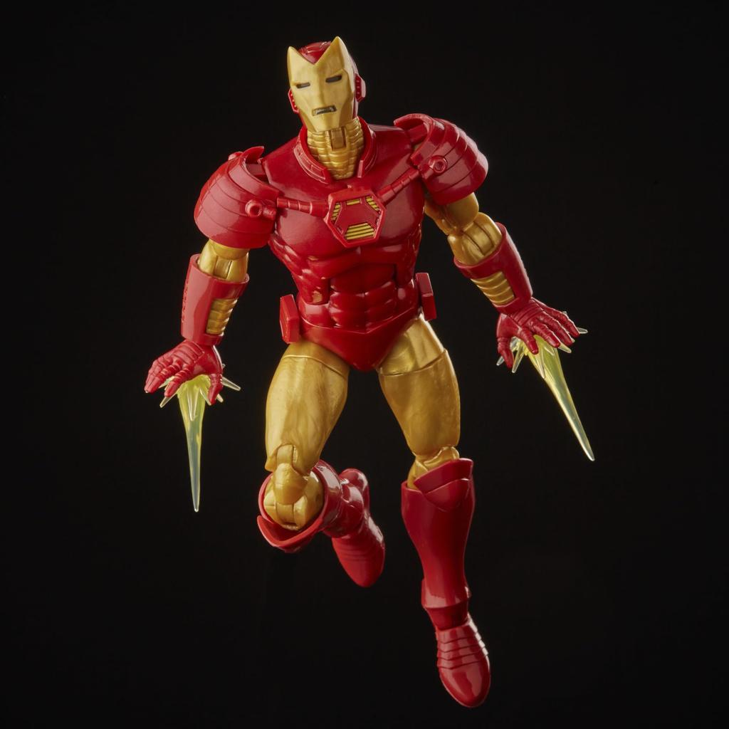 Hasbro Marvel Legends Series Marvel Comics Iron Man Collectible Action Ages 4 and Authentic (Heroes Return) 6-inch (15 cm) Figure, Up, F3686,