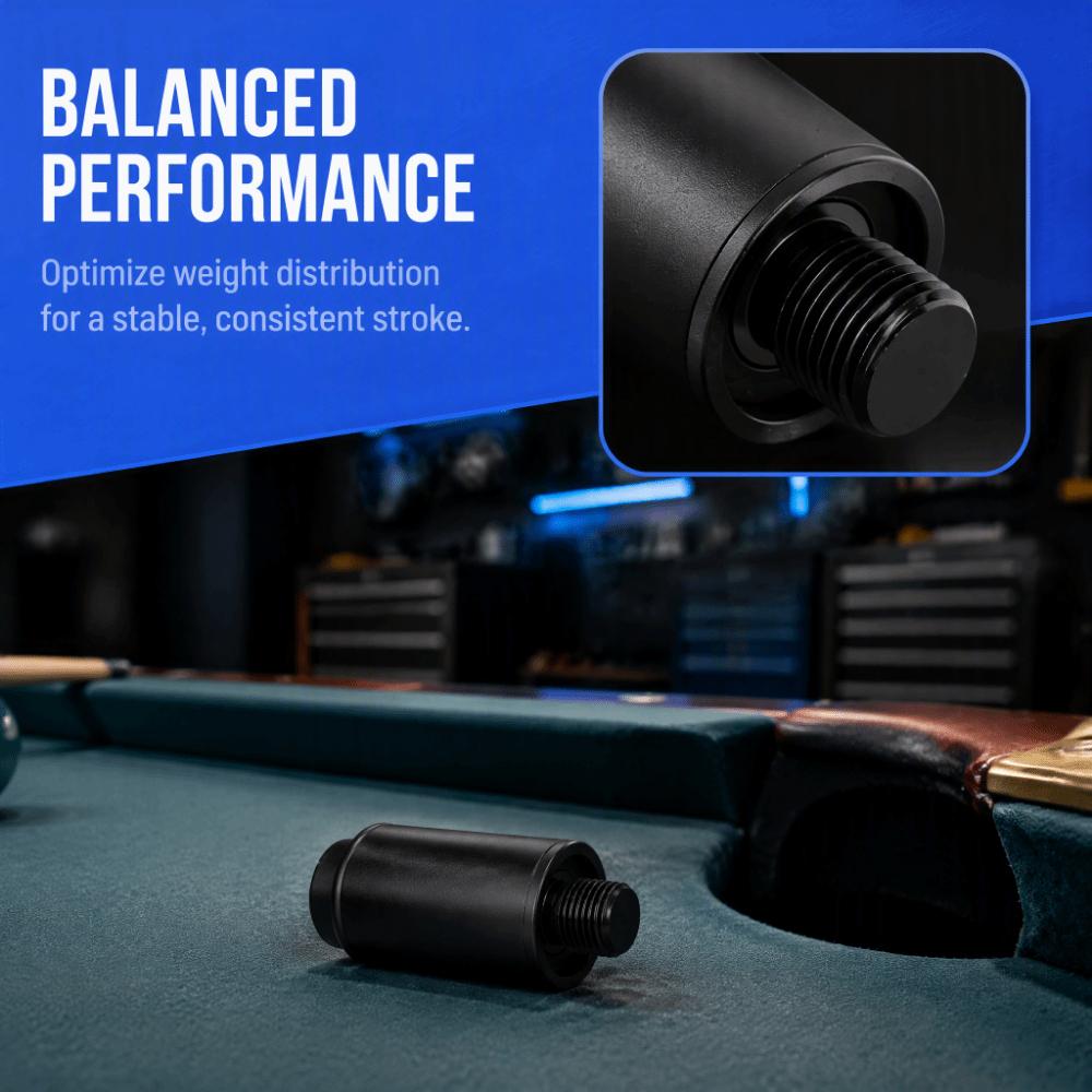 2 Inch Length Pool Cue Extension Easy To Install Pool Cue Extender  Billiards Game