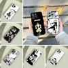 Anime-S-Soul -E-Eater Phone Case For iPhone 17,16,15,14,13,12,11 Pro Max,16Plus,XS Soft Black Cover