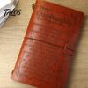 Faux Leather Cover Journal Notebook, Loose-Leaf Refillable with Elastic Durable Daily Use Strap, Multi-Purpose Writing Diary for Notes Travel Storage