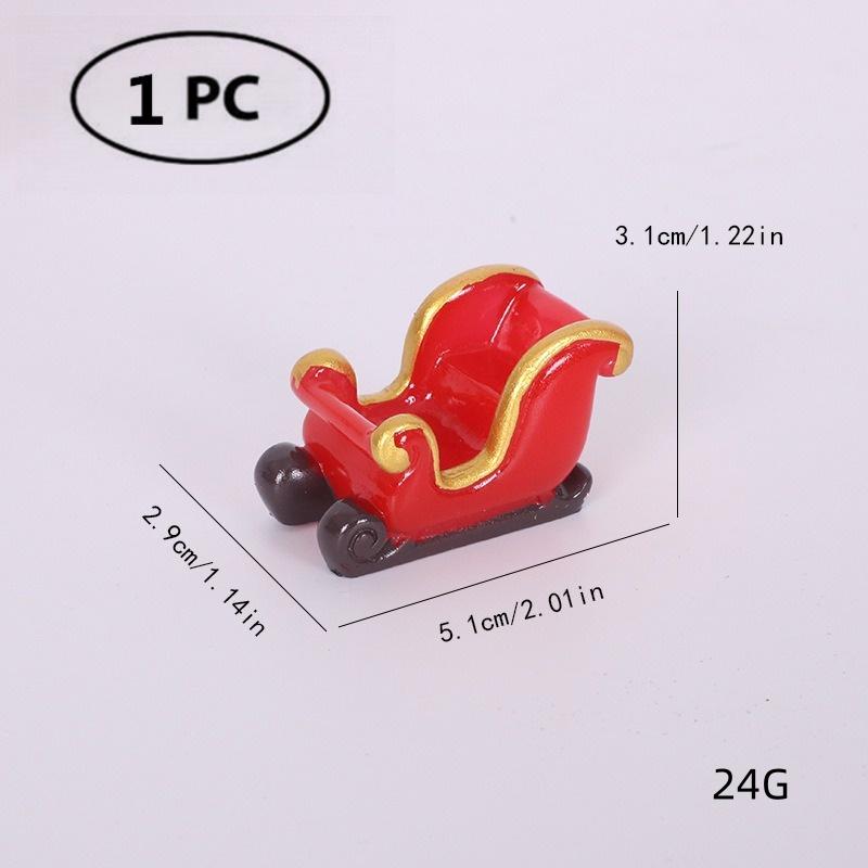 Christmas Wooden Elf Fairy Door Kit Tiny with Christmas Decoration Accessories for Mini House Furniture Christmas Decoration
