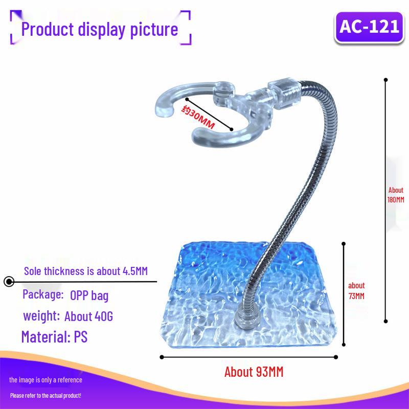 BJD Compatible 12"/8"/6" Telescopic Adjustable Doll Stand