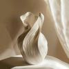 Kreative Vasen Nordische Keramikvasen Morden Art Design Ornamente Vase Ästhetische Luxus Trockenblumen-Vase Heimdekoration