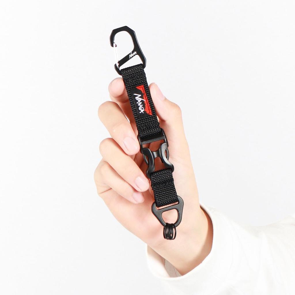 NANGA CARABINER KEY HOLDER Carabiner Key Holder Small Items Accessories Outdoor Camping Commuting to Work or School N00029