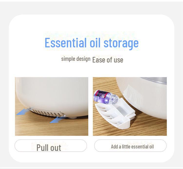 Umidificator silențios cu aromaterapie de mare capacitate pentru dormitor și camera copiilor