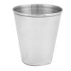 4pcs Portable Stainless Steel Cups Set for Outdoor Camping Travel (M)