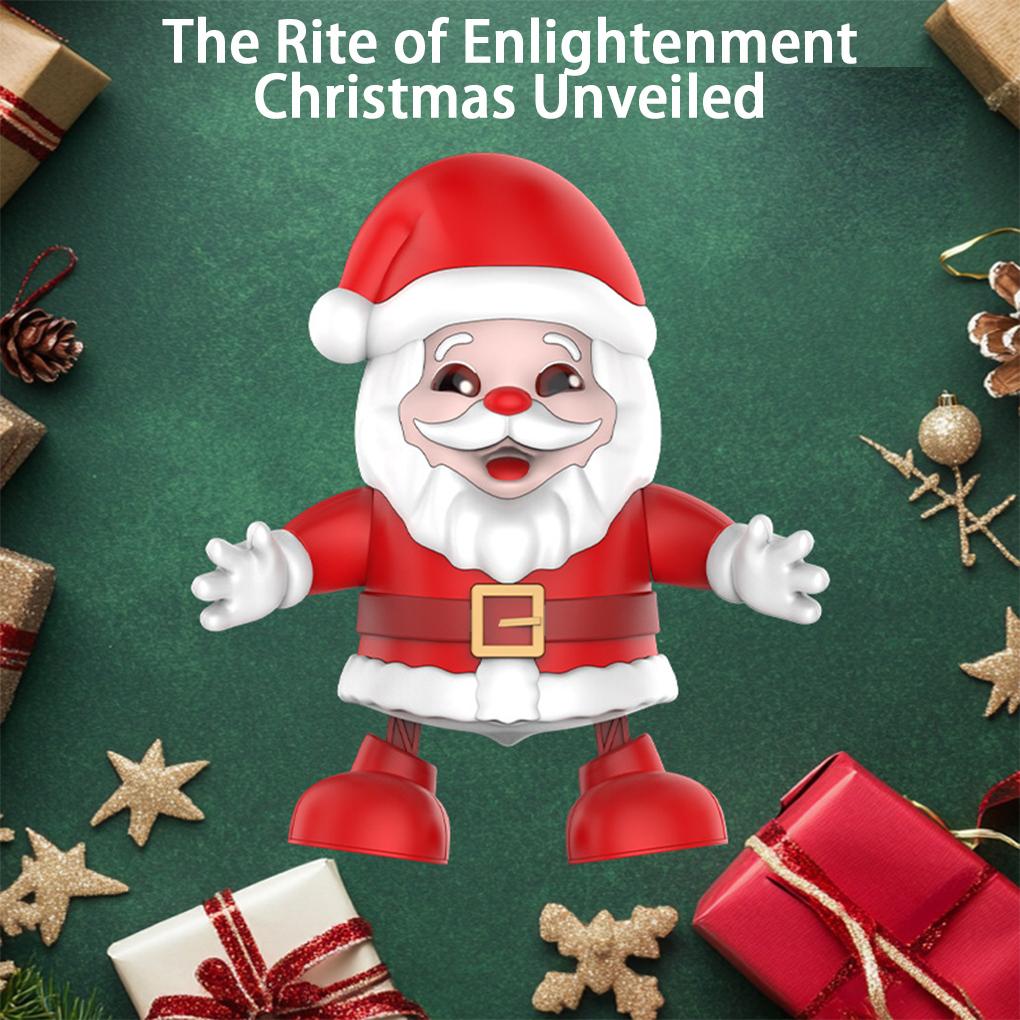 Battery Dancing Santa, Claus Cheer Christmas Concert ,Dancing Decorations Christmas Decorations Festive Holiday