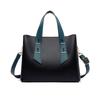 Large PU Leather Shoulder with Studs On the Perfect for Formal and Black NICOLE&DORIS Women's Handbag, Large, Capacity, 2-Way, Bag, Waterproof,