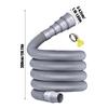 3/4/5 m Caravan Sewer Pipe Kit Foldable RV Trailer Sewer Hose With Adjustable Adapter & Clamp Leakproof RV Hose Rv Accessories