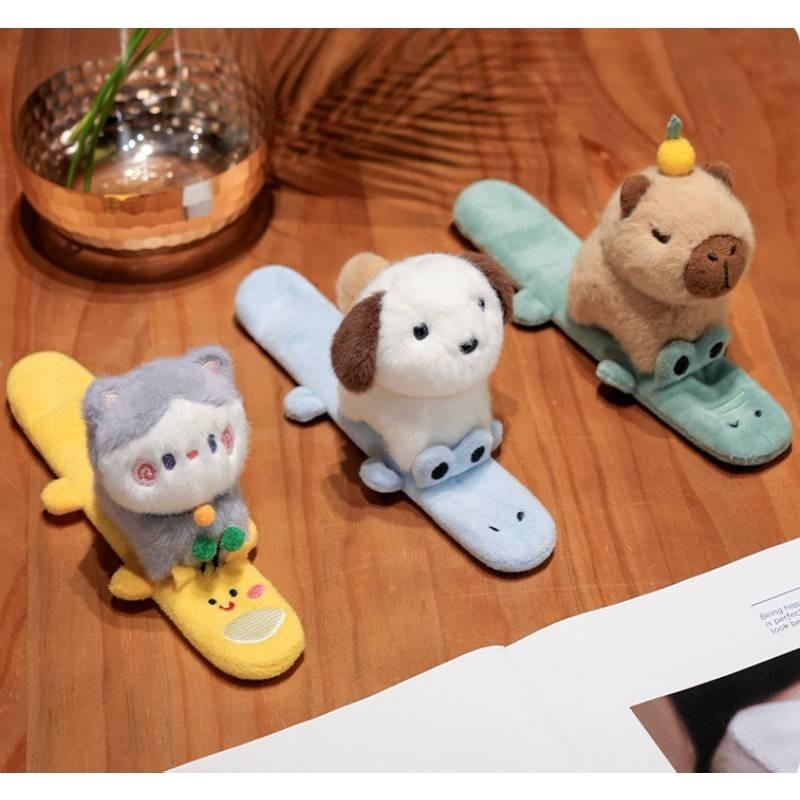Animal Hand Accessory Designs Dinosaur Puppy Giraffe Kitten Friend Game Plush