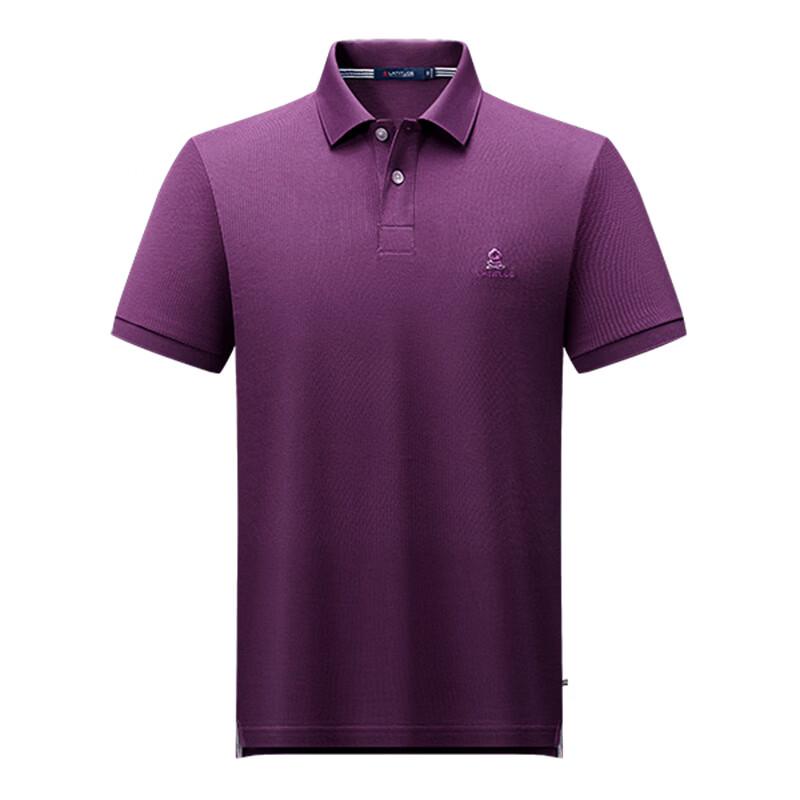 MONTAGUT Men's 10A Antibacterial 100% Cotton Short Sleeve Polo Shirt