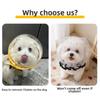 Face Cover Dog Anti-Eating Headgear Anti-accidental Dog Protective Veil  for Outdoor Use