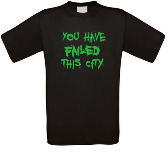 You Have Failed This City Arrow Oliver Queen Cult Series T-Shirt S