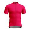 New Summer Solid Color Series Printed Short-sleeved Men's and Women's Sports Tops Mountain Bike Cycling Clothes