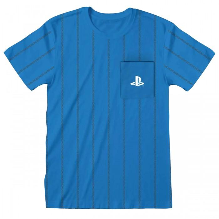 Playstation Unisex Adult Pocket T-Shirt