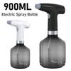 900ml Elektrische Plantenspuit Automatische Besproeier Vernevelaar USB Elektrische Desinfectiespuit Watermachine Planten Tuingereedschap