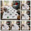 House Entrance Carpet Home Door Mat Living Room Bath Foot Bathroom Non-slip Water Absorption Rugs Bath Merry Christmas Winter