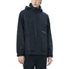 Fila Sports Lifestyle Series FW22 Solid Color Hooded Zip Jacket Men Jackets Black F51M239708F-BK