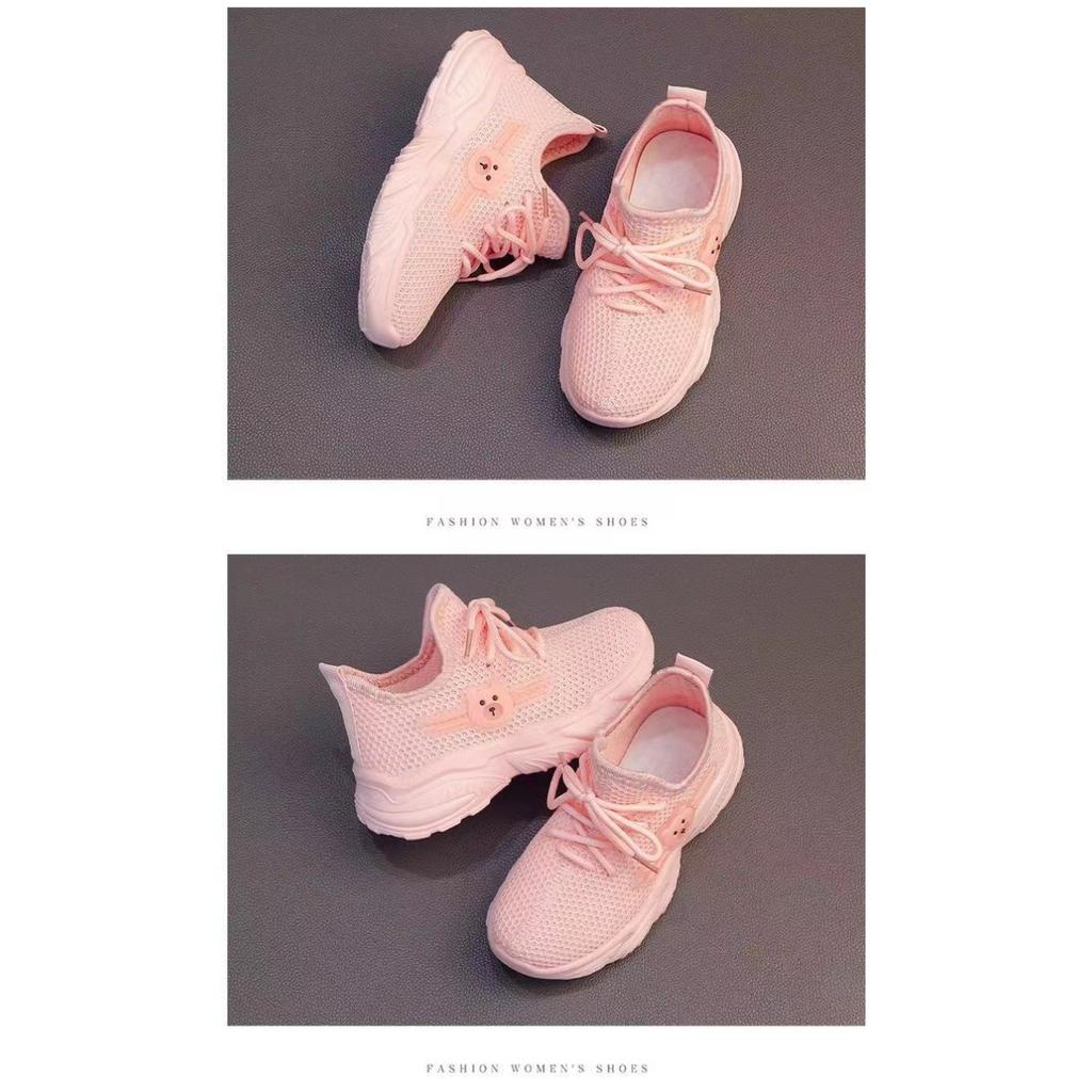 Pánské a dámské letní boty, dětské tenisky, nové síťované boty do mateřské školy, ultralehké boty s motivem medvěda