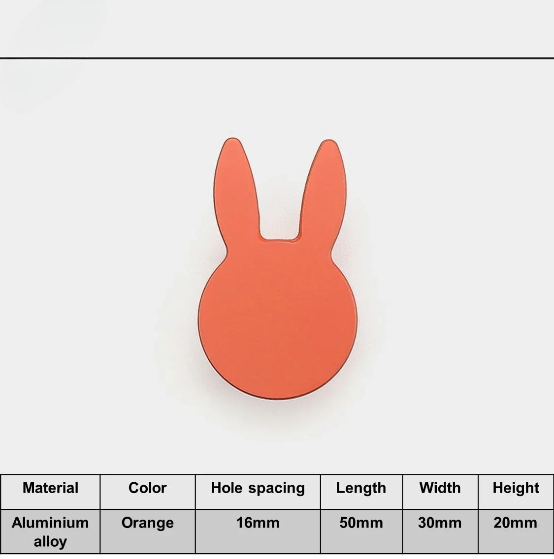 

Love Rabbit Cartoon Children s Room Handle Color Matching Cabinet Door Handle Kitchen Cabinet Shoe Cabinet Wardrobe Door Handle